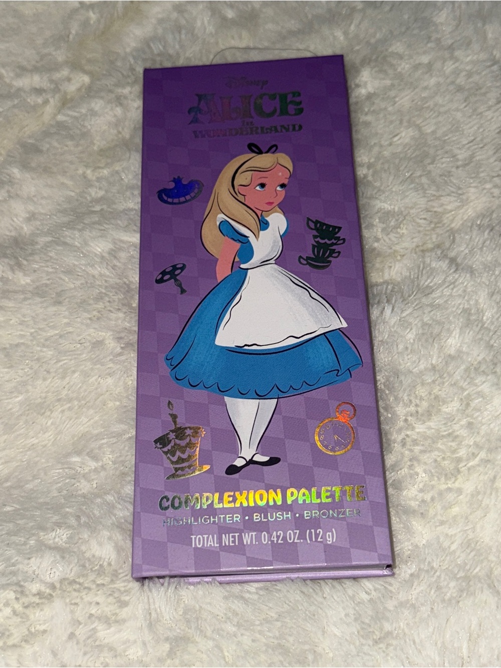 Disney Alice in Wonderland Palette - Purple & Blue Artwork